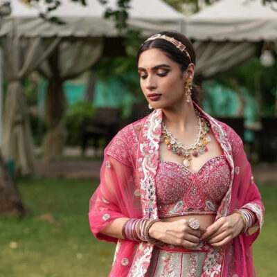 Gold Plated  Multi Kundan Necklace Set