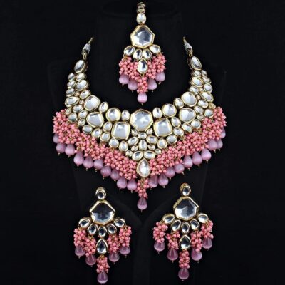Kundan Choker Necklace Set
