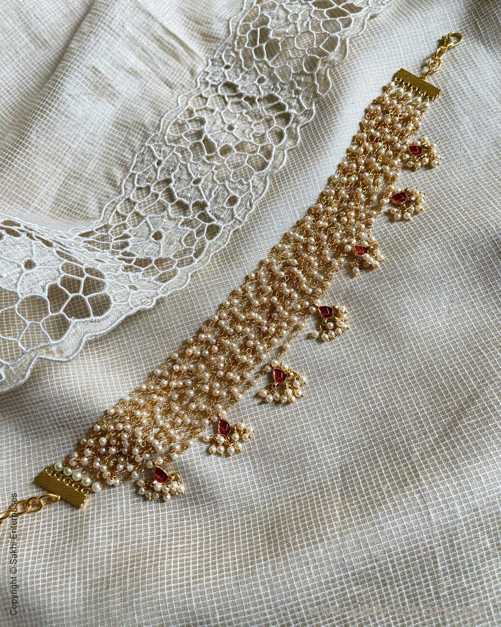 Indian Gold Jewellery Choker Set