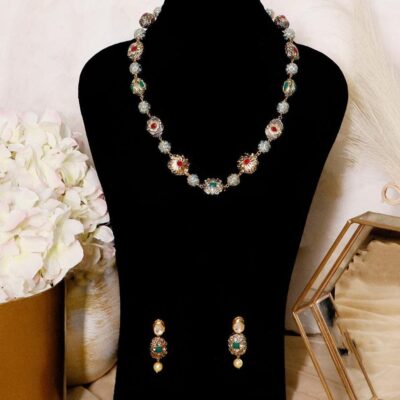 Multi Beads Necklace For Women