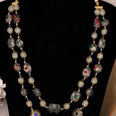 Multi Beads Necklace For Women