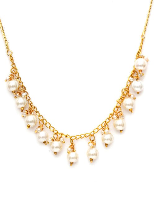 Long Multi Stone Neckpiece - Image 4