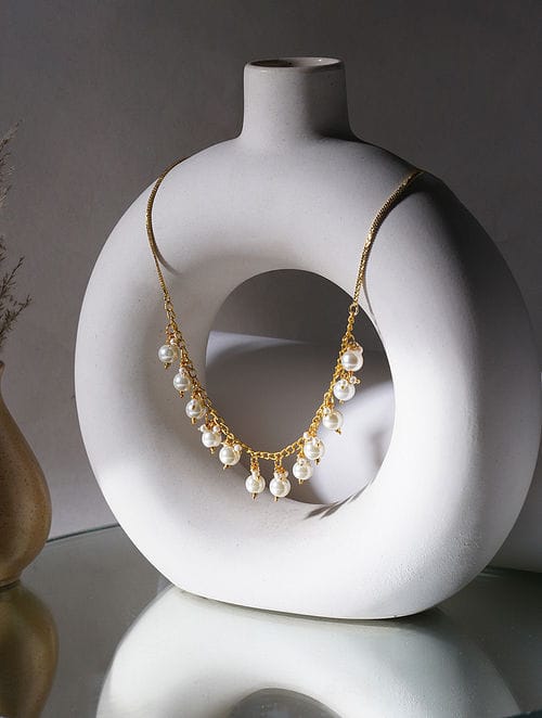 Long Multi Stone Neckpiece - Image 2