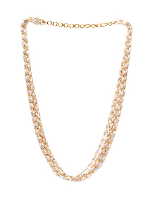 Long Multi Stone Neckpiece - Image 4