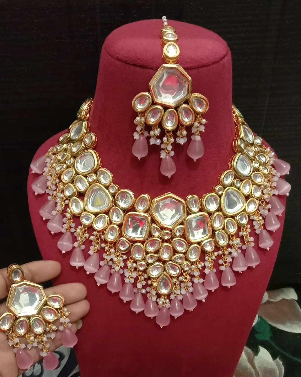 sabyasachi Inspired Kundan Necklace Set