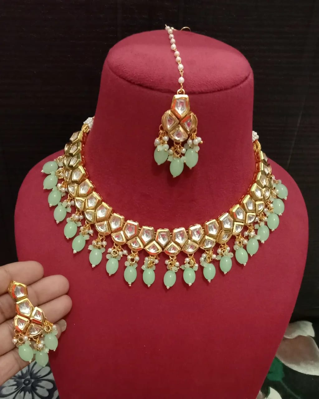 sabyasachi Inspired Kundan Necklace Set