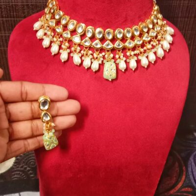 sabyasachi Inspired Kundan Necklace Set
