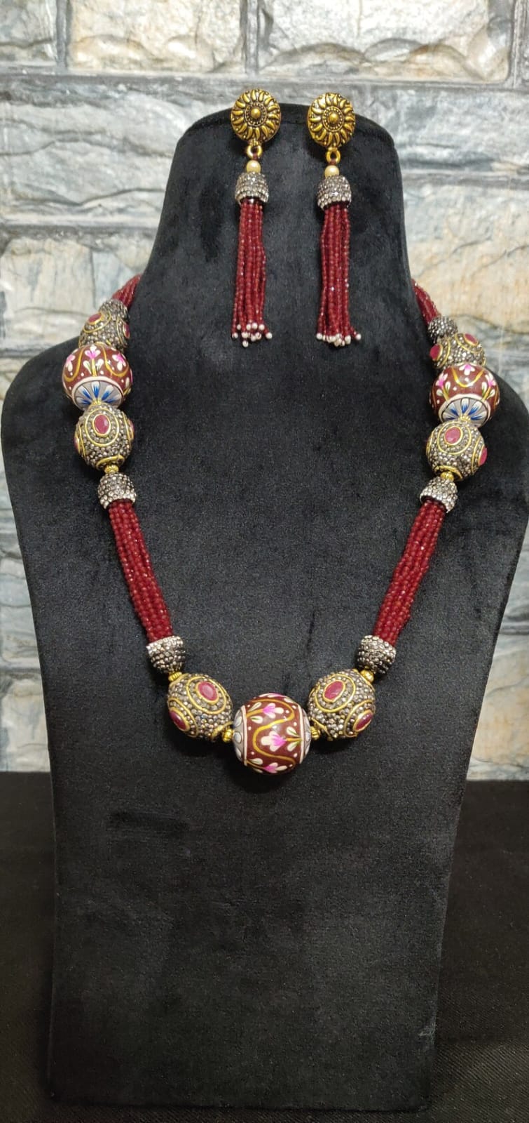 High Quality Multi Layered String Mala - Image 4