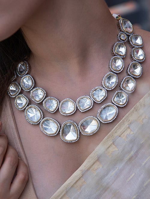 Victorian Polki Necklace - Image 3