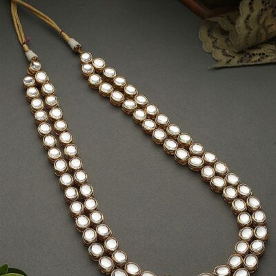 Gold Plated Kundan Nacklace