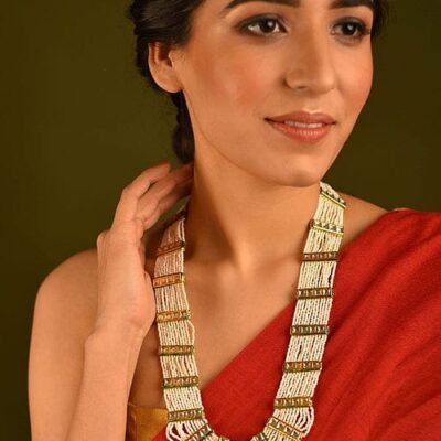 Gold Plated Kundan Long Nacklace