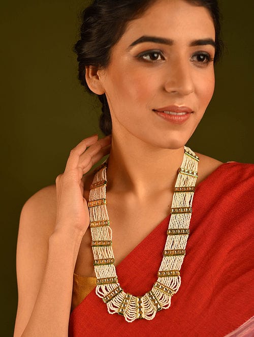 Gold Plated Kundan Long Nacklace