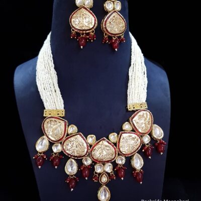 Sabyasachi Inspired Indian Jewellery With Earrings