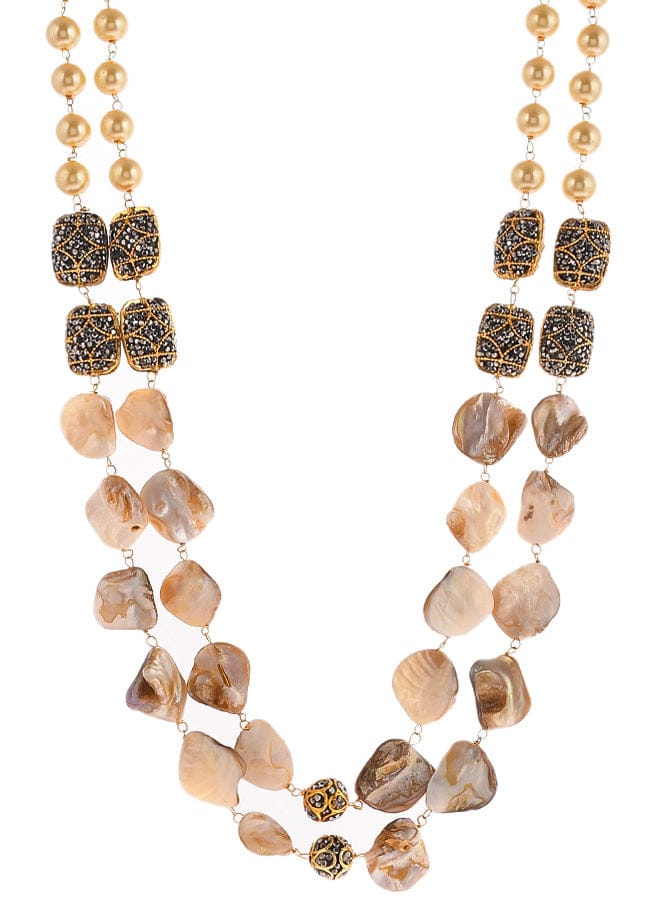 Gold Plated Ethnic Unisex gold plated necklace - Image 4