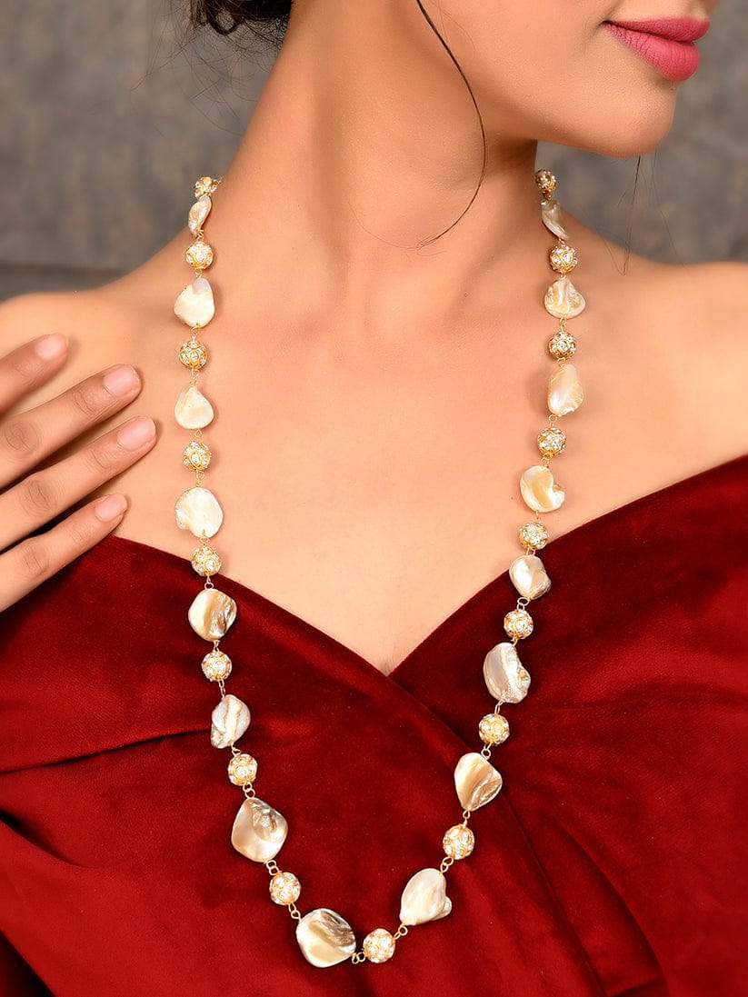 Gold Plated Ethnic Unisex gold plated necklace - Image 2