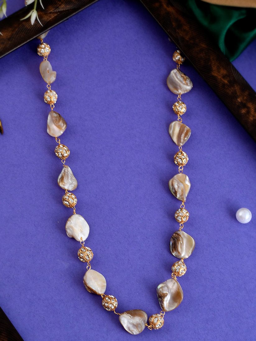 Gold Plated Ethnic Unisex gold plated necklace