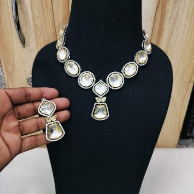 Polki Necklace Set