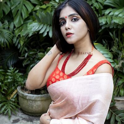 Long Maroon Onyx Necklace