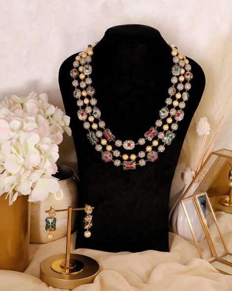 Victorian Semi Precious Layered Set - Image 3