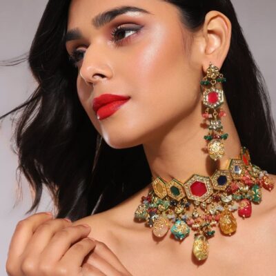 Sabyasachi Inspired Designer kundan Set