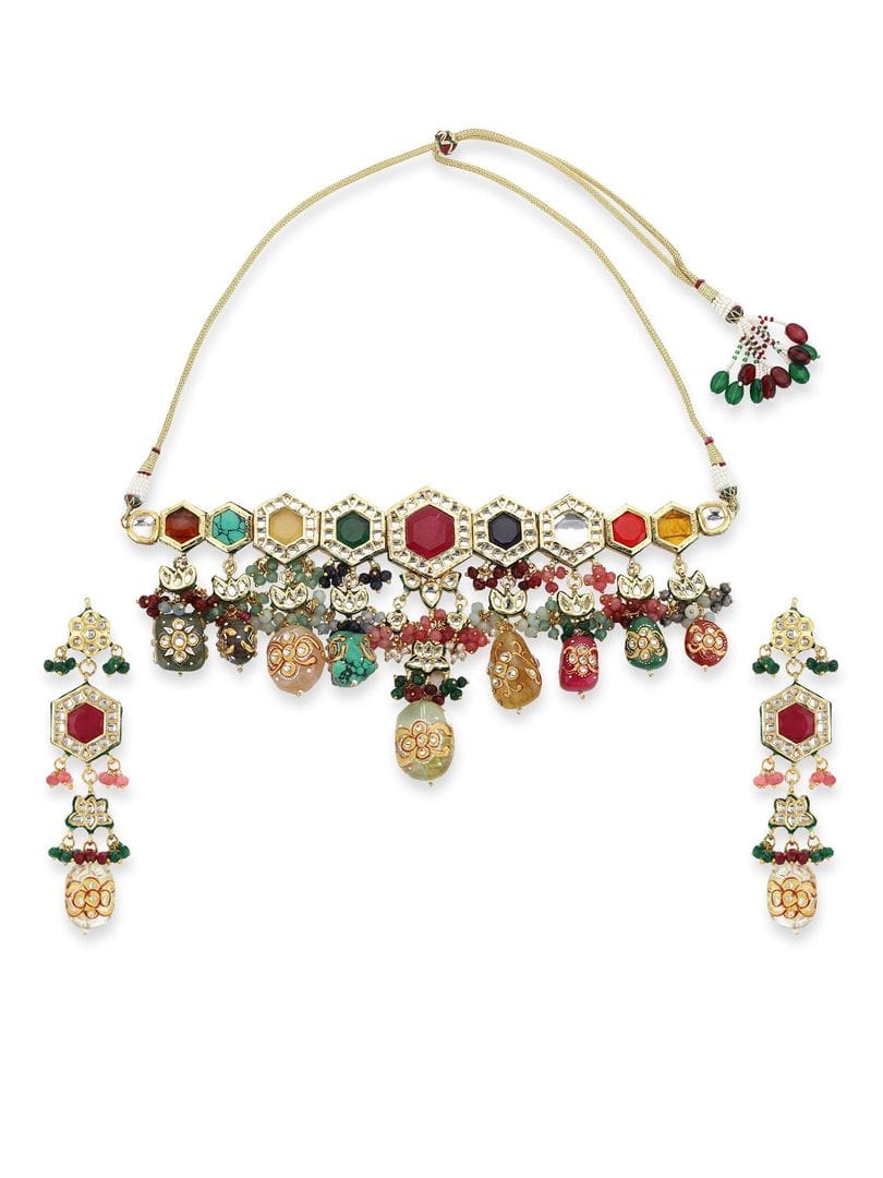 Sabyasachi Inspired Designer kundan Set - Image 2