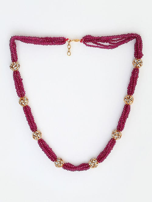 Long Pearl Necklace Set - Image 3