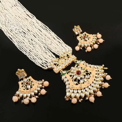 Gold Plated Long Jewellery Set