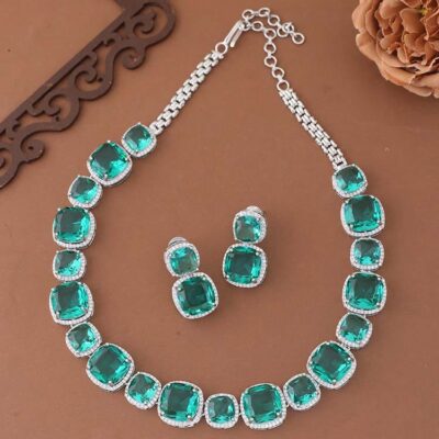 Turquoise Ad Choker Set