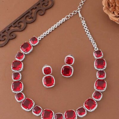 Red Ad Choker Set