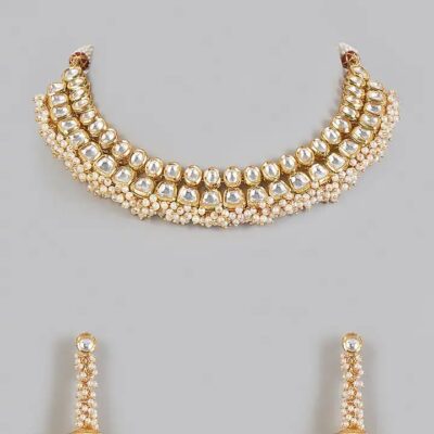 Sabyasachi Inspired  Designer Tanjore  Kundan Necklace Haar Set