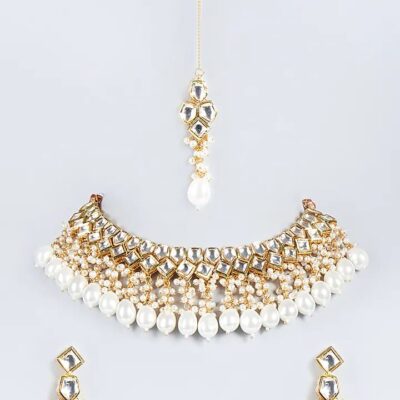 Sabyasachi Inspired  Designer Tanjore  Kundan Necklace Haar Set