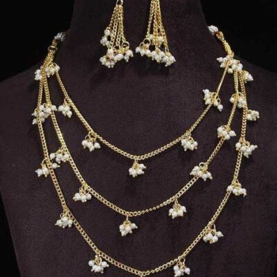 Gold Plated Necklace Set