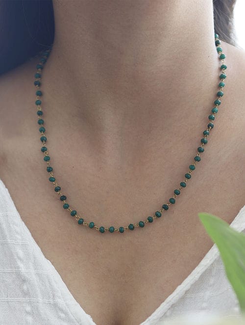 Green onex Necklace
