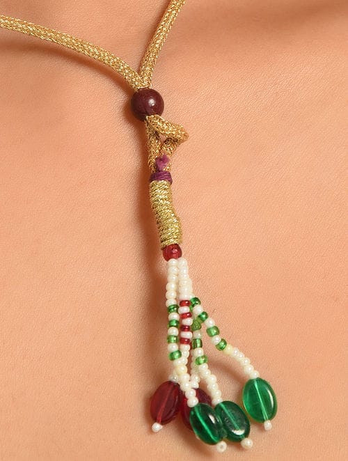 Maroon Onyx Necklace - Image 4