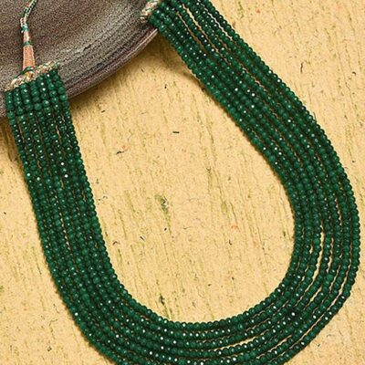 Green Onyx Long Necklace