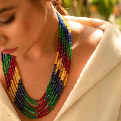 New Multi Onyx Necklace