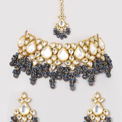 Sabyasachi Inspired Dsigner Kundan Necklace Set
