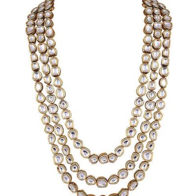 VeroniQ Trends-Long Multilayer Statement Necklace