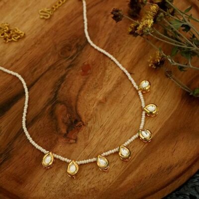 Pearl Kundan Necklace