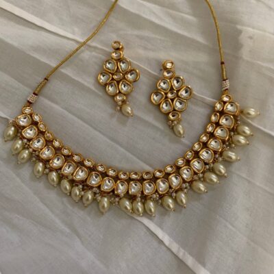 Gold Plated Diamond Necklace