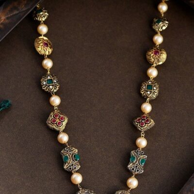 Gold Plated Long Unisex Necklace