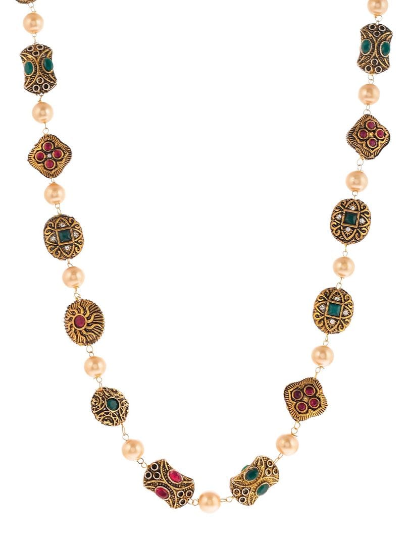 Gold Plated Long Unisex Necklace - Image 4