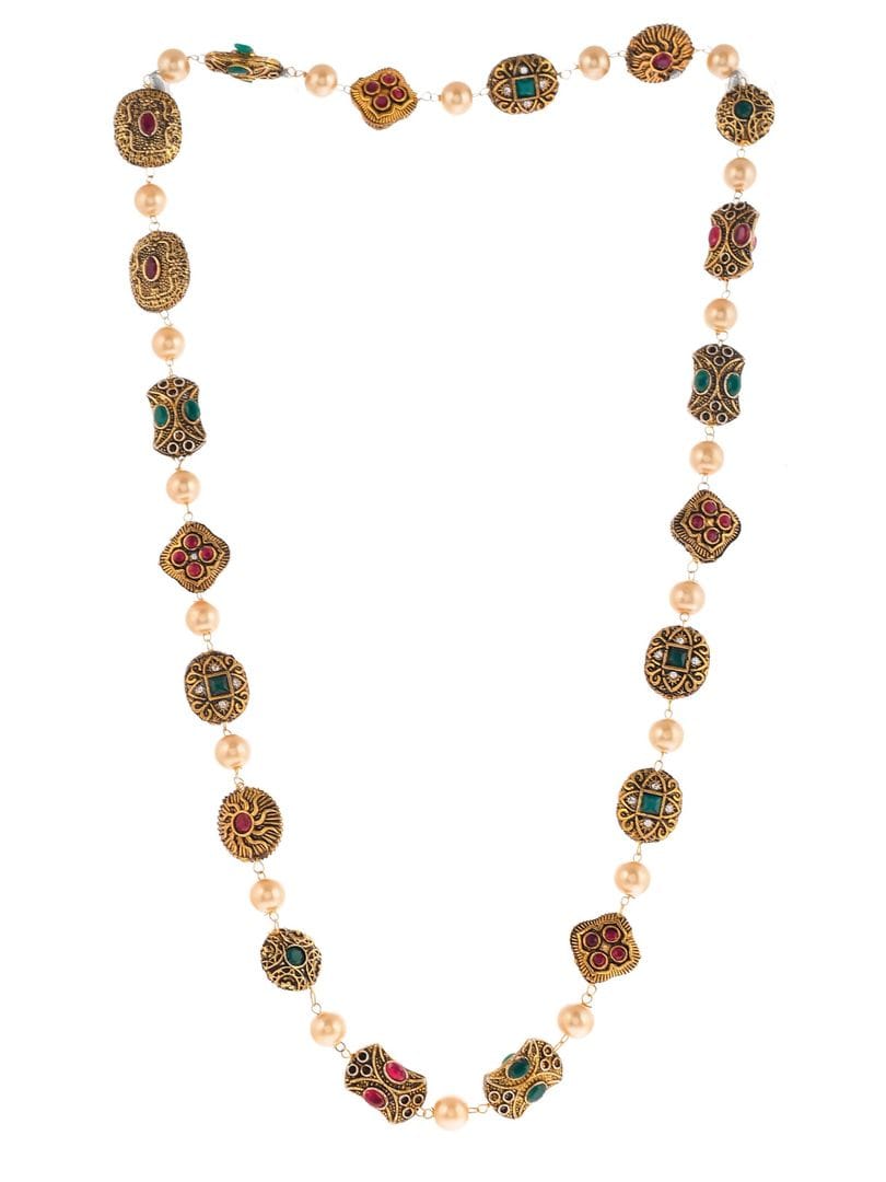 Gold Plated Long Unisex Necklace - Image 3