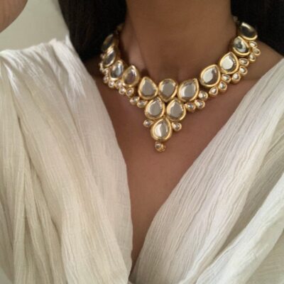 Elegant Kundan Choker Set