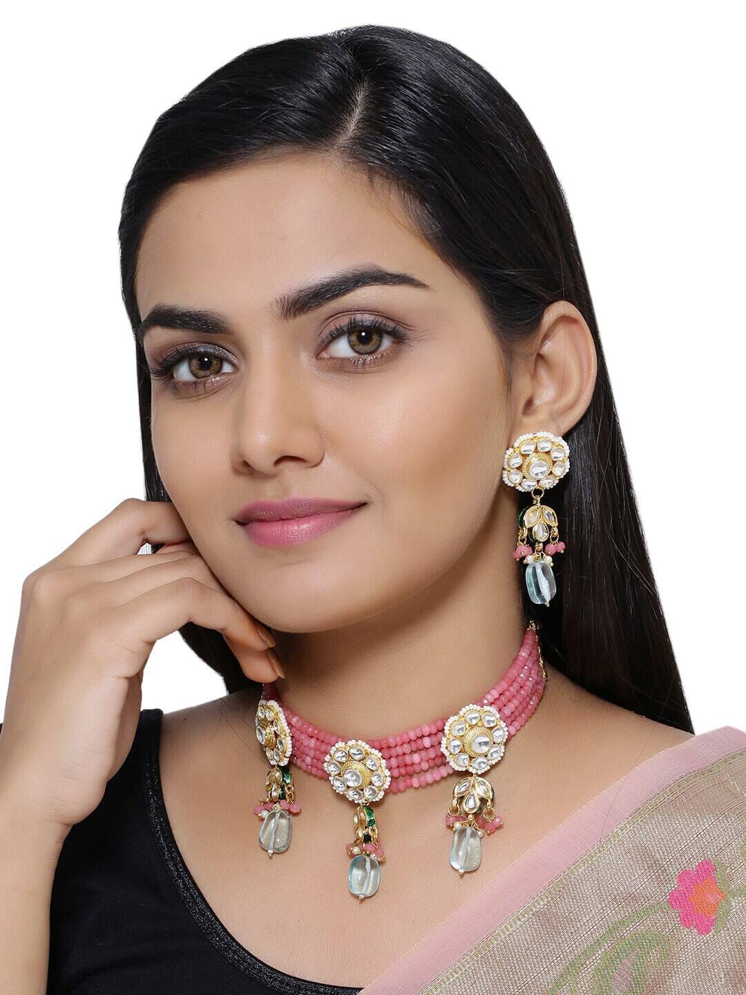 Elegant kundan choker set - Image 2