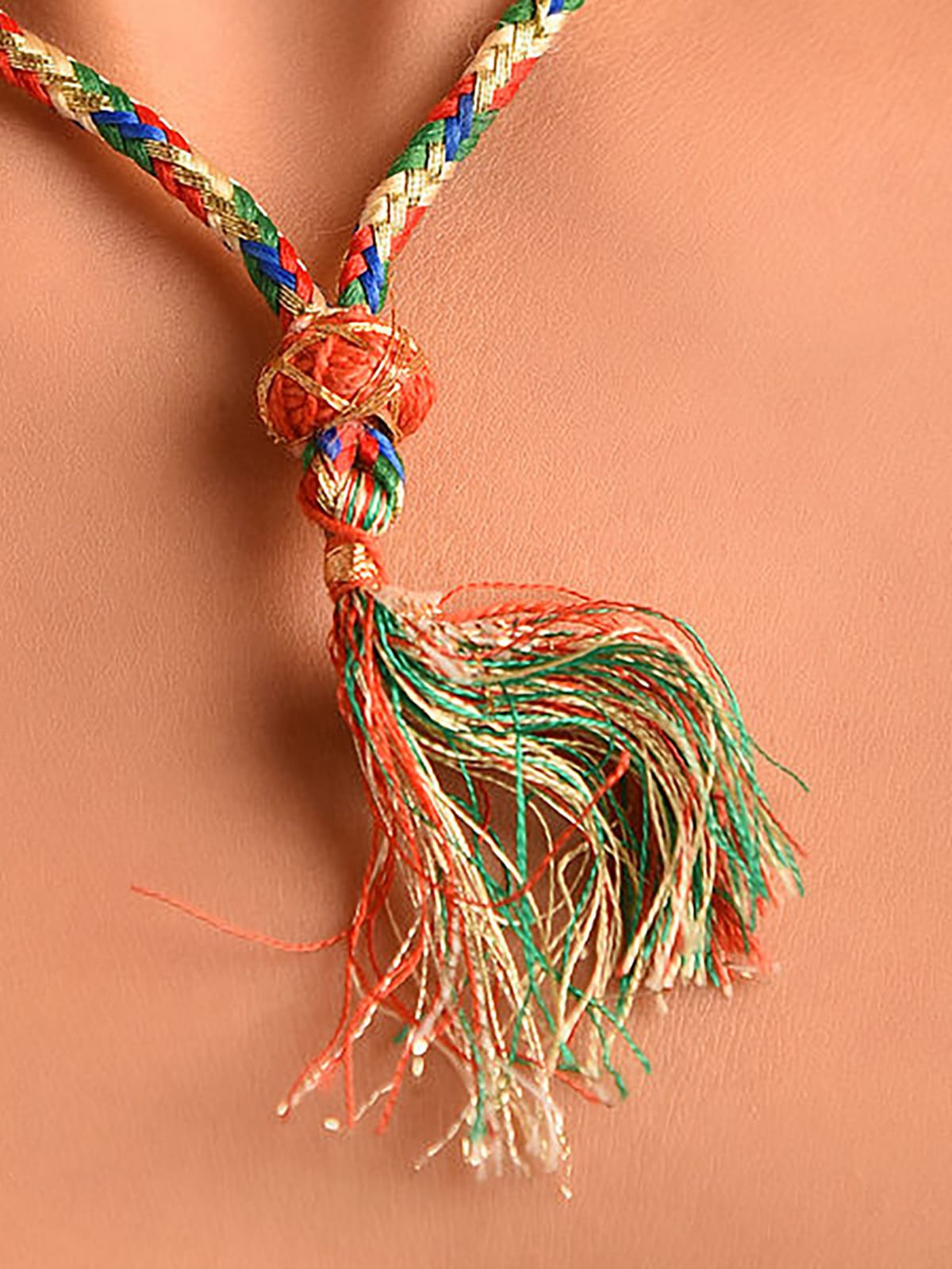Long Multi Stone Neckpiece - Image 6