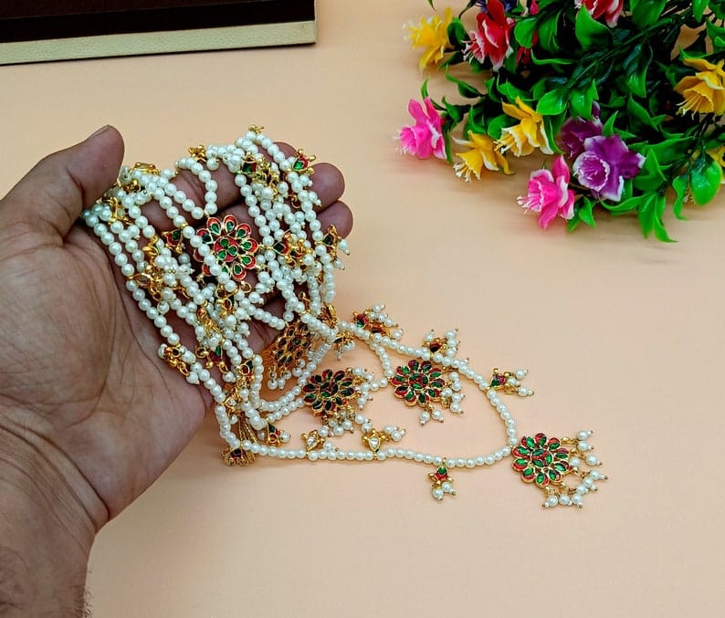 Fine Kundan Necklace - Image 3