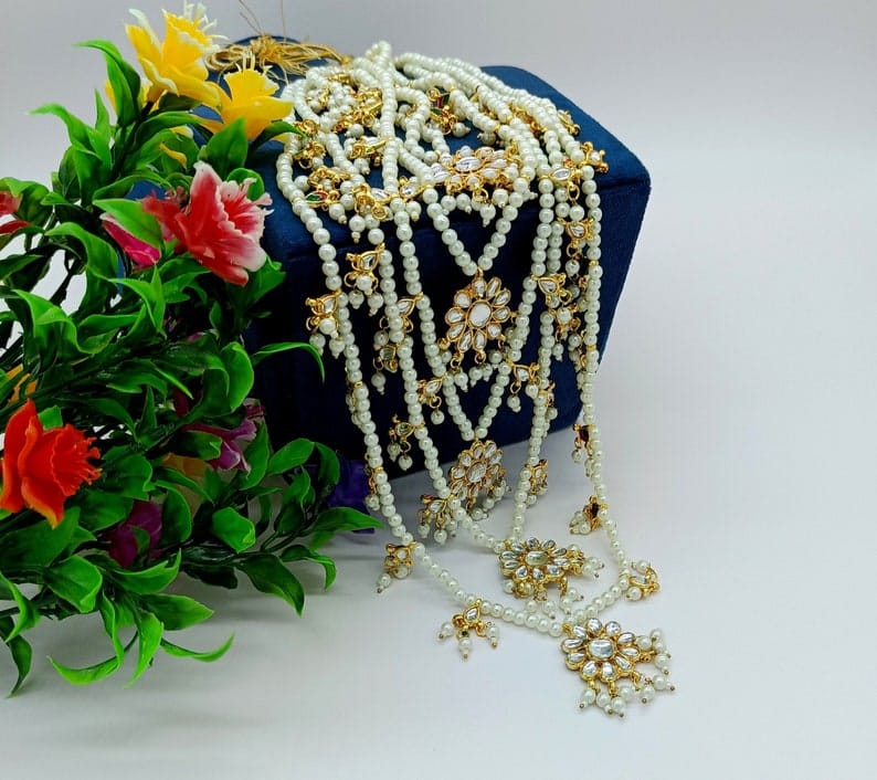 Fine Kundan Necklace - Image 5