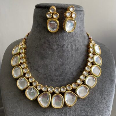 Kundan Choker Necklace Set