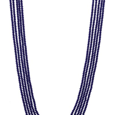Blue Onyx Long Necklace